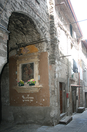 Bagnaia | Immagine della Madonna del Carmelo
